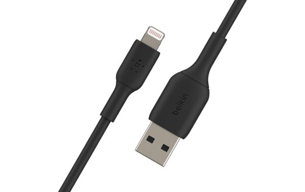 Belkin BoostCharge USB-A-Lightning 1m schwarz