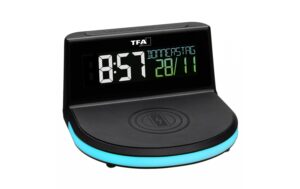 1093710_2 - Mediatech Digitalwecker schwarz schwarz, FE-TFA