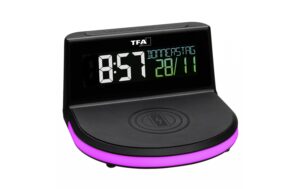 1093710_7 - Mediatech Digitalwecker schwarz schwarz, FE-TFA