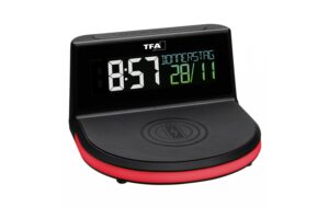 1093710_8 - Mediatech Digitalwecker schwarz schwarz, FE-TFA