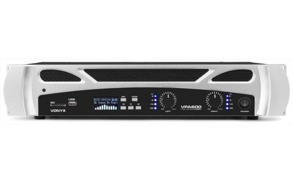 Vonyx VPA600 Verstärker, 2x 300W, MP3, BT
