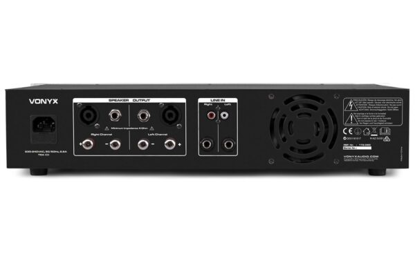Vonyx VPA600 Verstärker, 2x 300W, MP3, BT