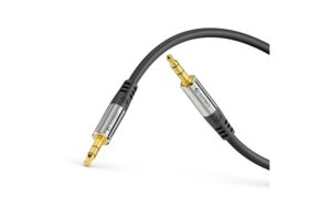 Sonero 3.5mm Audio Klinken-Kabel 10.00m, Stecker <-> Stecker, 3-Pol