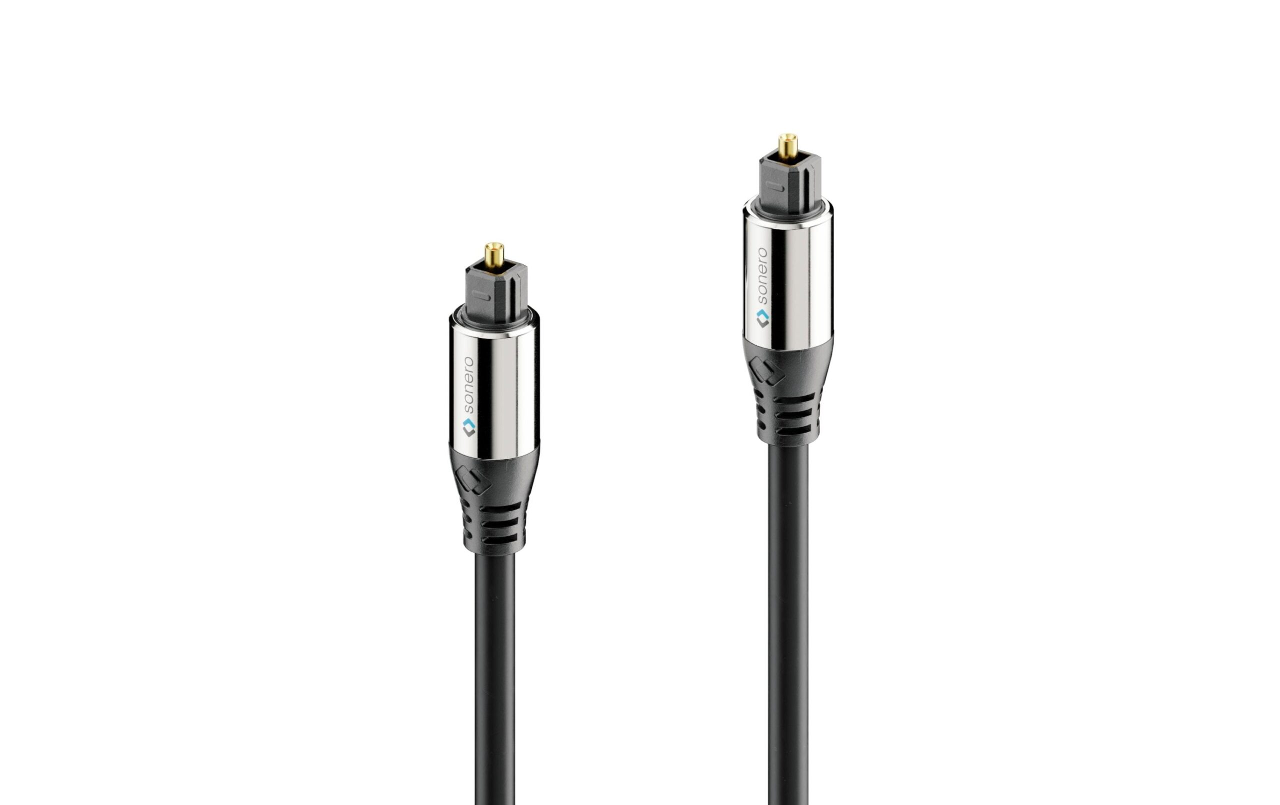 1094280 - Mediatech Sonero Optisches Toslink Audio Kabel 1.00m, Stecker <-> Stecker, 6mm Durchmesser