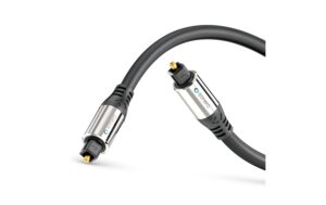 1094286_1 - Mediatech Sonero Optisches Toslink Audio Kabel 10.00m, Stecker <-> Stecker, 6mm Durchm.