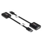 Club 3D, Adapterkabel DPTM auf VGA Aktiv L= 22 cm, St/B
