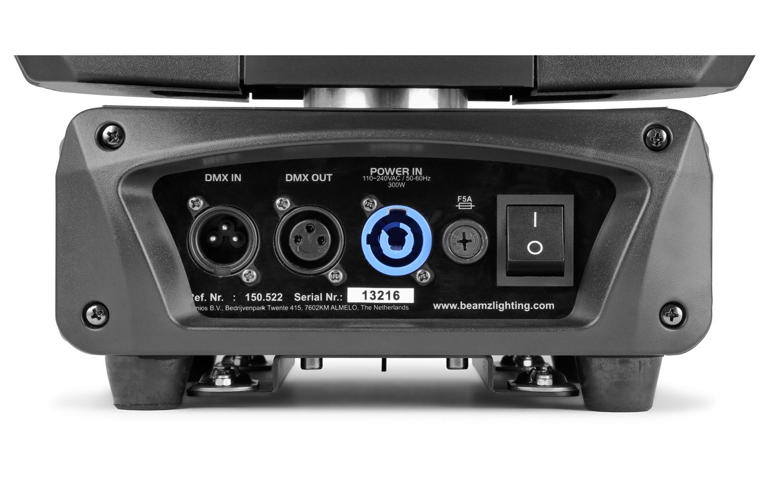 1095397_1 - Mediatech BeamZ Pro MHL1915 2 Stück 4in1 Moving Heads im Flightcase