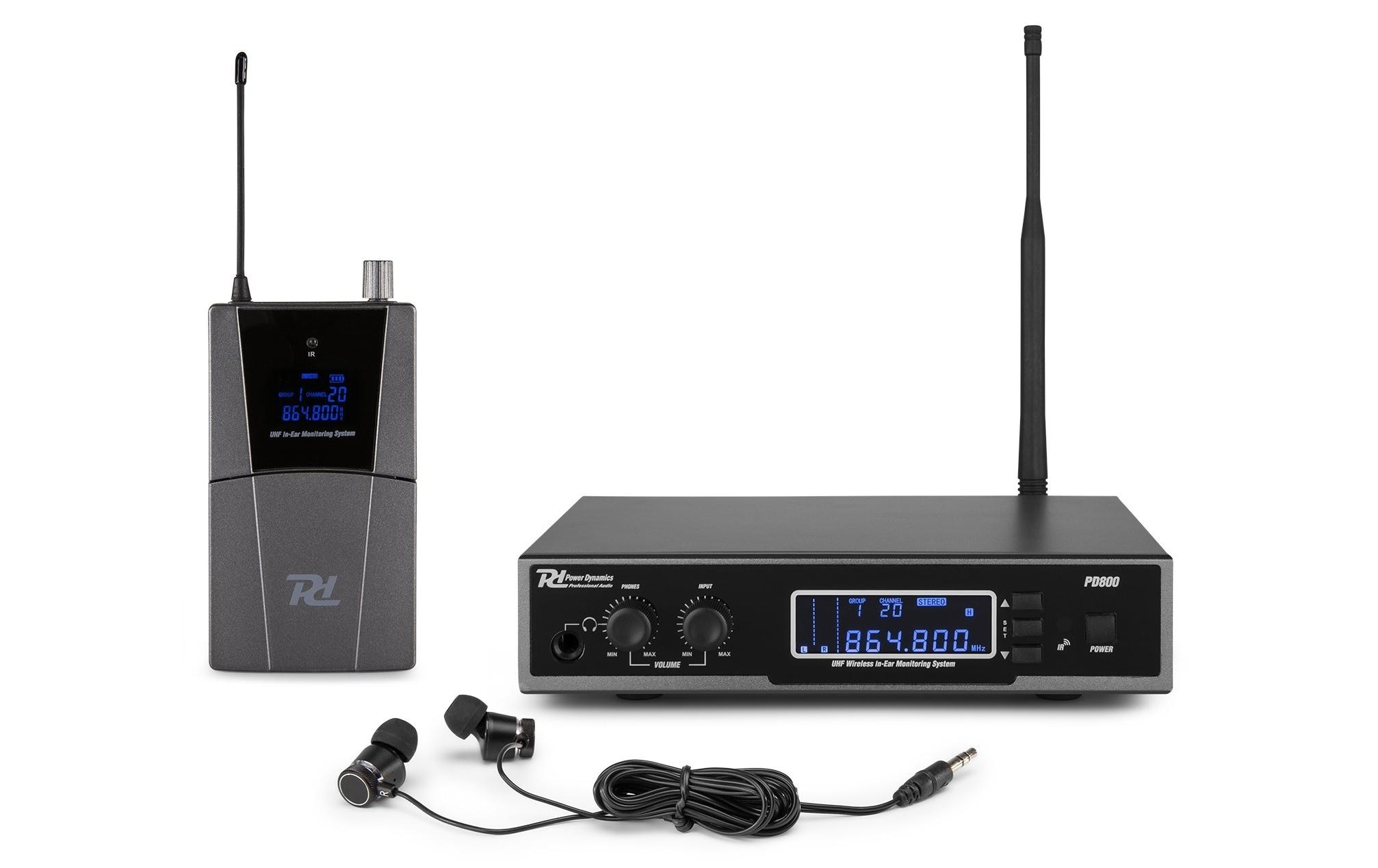 1095421 - Mediatech Power Dynamics PD800 InEar Monitor System kaufen Schweiz | Mediatech.ch