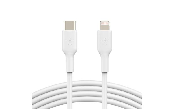 Belkin BoostCharge USB-C-Lightning 1m weiss