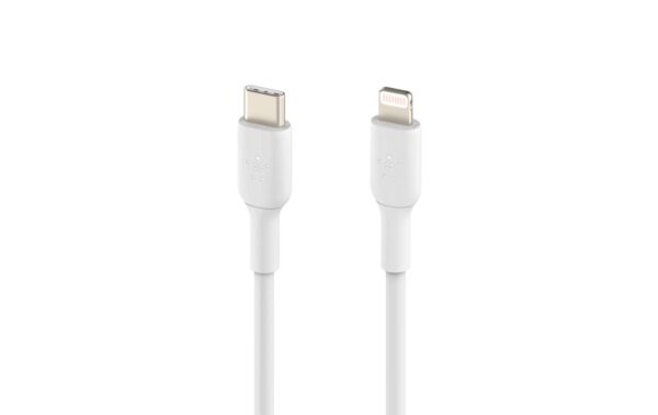 Belkin BoostCharge USB-C-Lightning 1m weiss