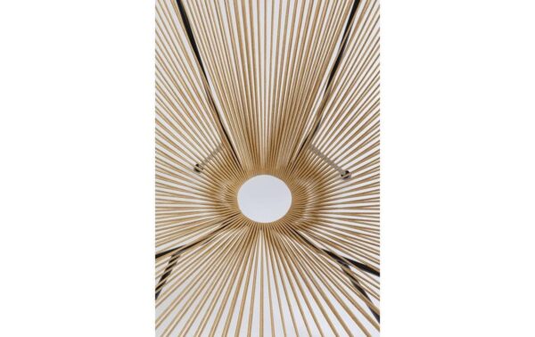 1099284_2 - Mediatech Kare Sessel Acapulco, Natur (HxBxT) 85x73x78 cm, Stahl, Polyethylen