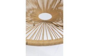 1099284_6 - Mediatech Kare Sessel Acapulco, Natur (HxBxT) 85x73x78 cm, Stahl, Polyethylen