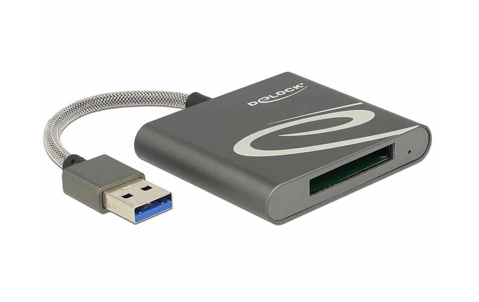 1100715 - Mediatech Delock 91583 Card Reader USB 3.0 1 x USB 3.0/ 1 x XQD 2.0 Slot kaufen Schweiz | Mediatech.ch