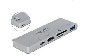 Delock 87745 Dockingstation nur für Macbook, mit 4K und PD 3.0