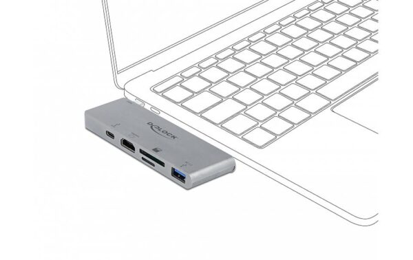 Delock 87745 Dockingstation nur für Macbook,mit 4K und PD 3.0