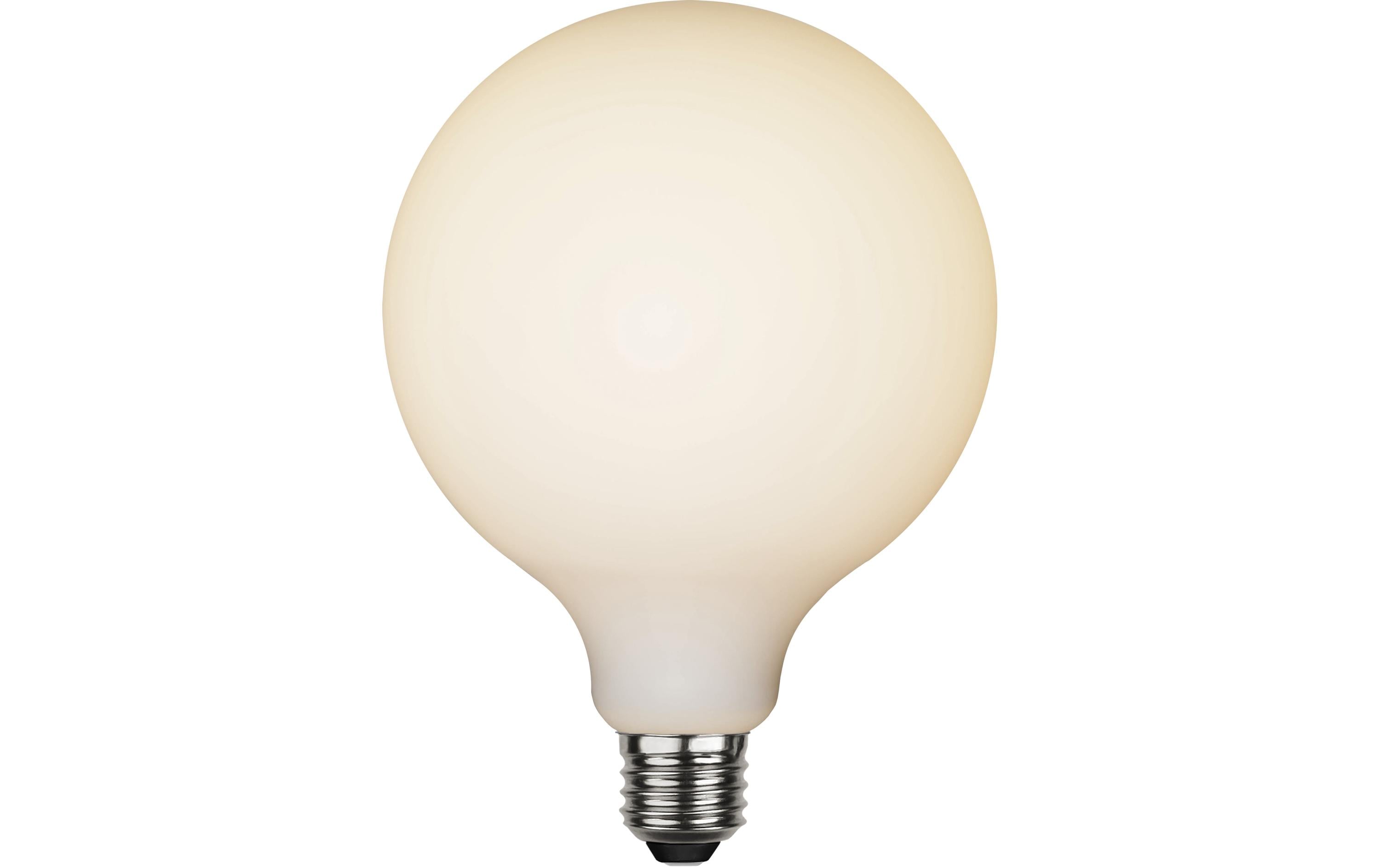 1103107 - Mediatech Star Trading LED Leuchtmittel E27 G125 Opaq Dou Coating E27, 400Lm, 2600K, 5W, 220-240VAC kaufen | Mediatech.ch