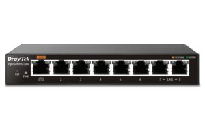 DrayTek VigorSwitch G1080 : 8 Ports RJ-45 Lüfterlos