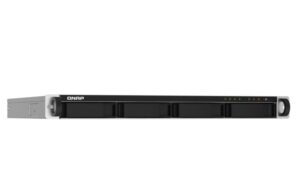 QNAP NAS TS-432PXU-RP-2G, 4-bay 1U Rack, redundante PSU, Quad-C 1.7GHz, 2GB