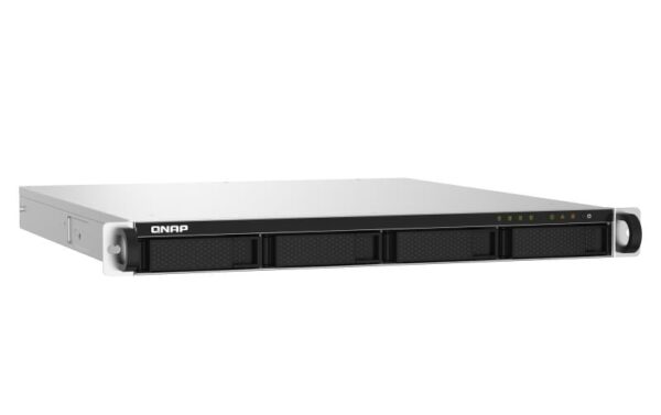 QNAP NAS TS-432PXU-RP-2G, 4-bay 1U Rack, redundante PSU, Quad-C 1.7GHz, 2GB