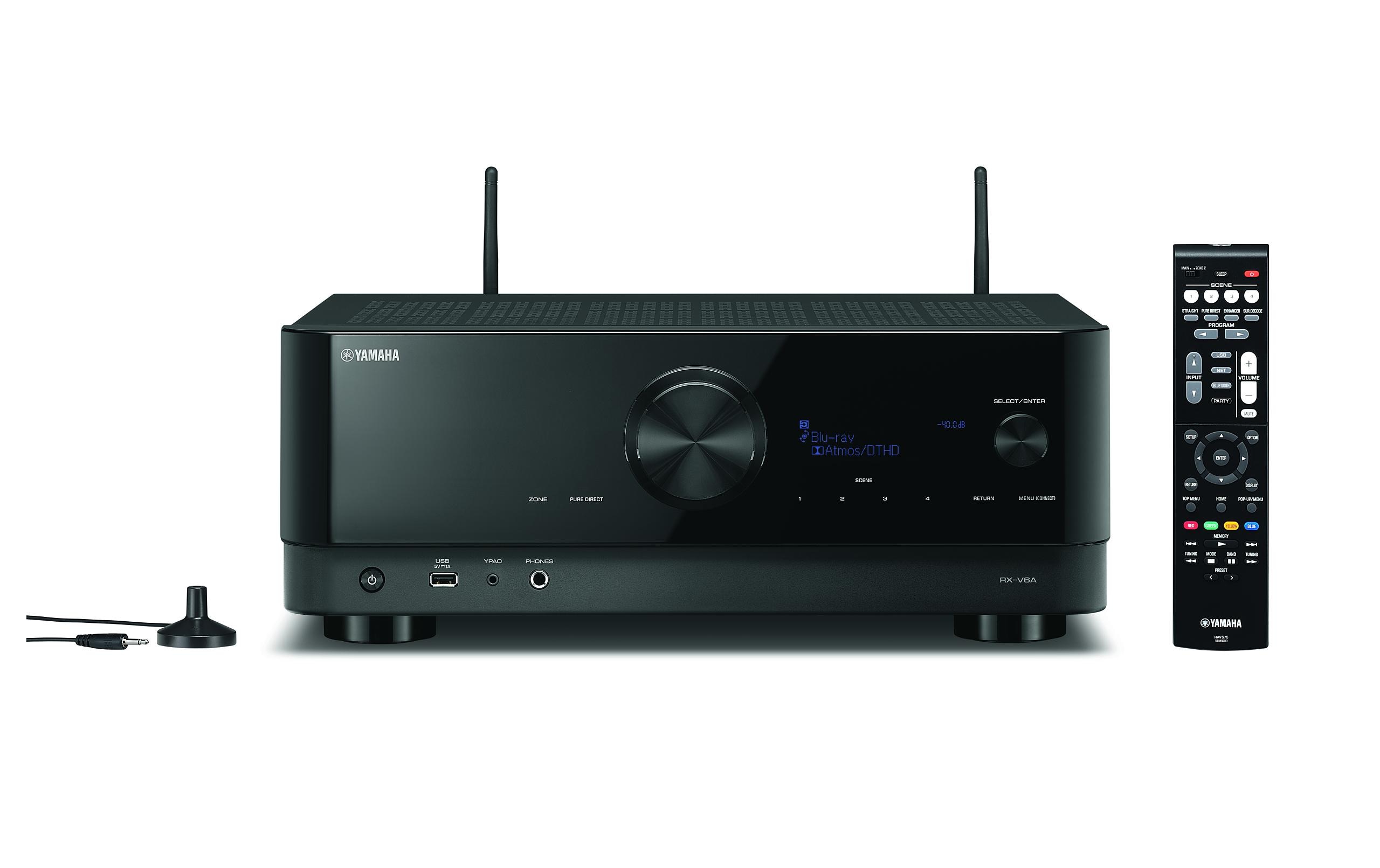 1110060_1 - Mediatech Yamaha RX-V6A Black MusicCast 7.2 AV-Receiver, DAB+, Cinema DSP