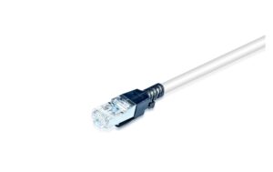 Wirewin Patchkabel: S/FTP, 10m, grau Cat.6A, LSOH, Klinke Verriegelbar