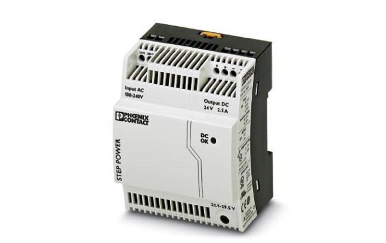 1114408 - Mediatech Phoenix Contact STEP POWER 24V - 2.5A Stromversorgung kaufen Schweiz | Mediatech.ch