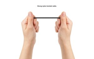 1114923_5 - Mediatech DeleyCON Lightning-USB-C Kabel 1m, SW-GR Apple MFI zertifiziert und lizenziert