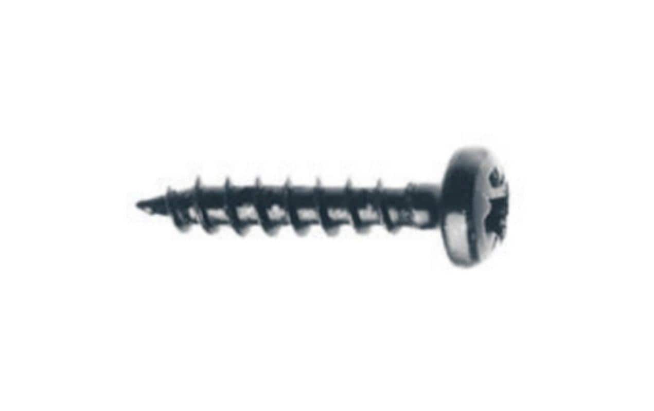 111559 - Mediatech Visaton Holzschrauben 3.5 x 19 mm 24er-Pack, schwarz, selbstschneidend, 5084 kaufen Schweiz | Mediatech.ch