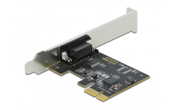 Delock 90000 PCI Express Karte 1x Seriell, 1x RS-232 DB9 Stecker