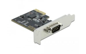 Delock 90000 PCI Express Karte 1x Seriell, 1x RS-232 DB9 Stecker
