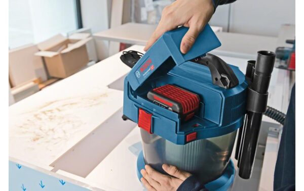 BOSCH Professional GAS 18V-10L SOLO CLC Akkubetrieb