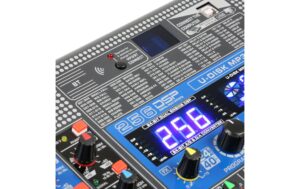 Power Dynamics PDM-S2004 Analoges 20-Kanal Mischpult, Multi-FX