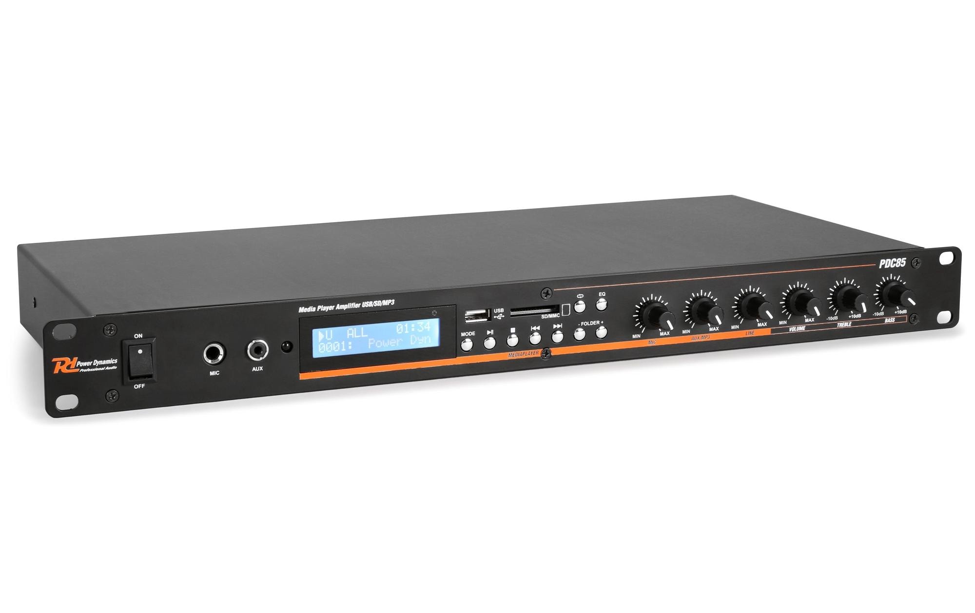 1123417_1 - Mediatech Power Dynamics PDC85 19 Multiplayer mit 2x200W Endstufe