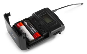 Vonyx WM62B 2-Kanal UHF Funkstrecke mit Taschensender