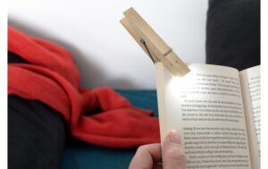 Kikkerland Clothespin Clip Light 