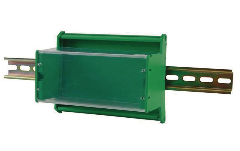 112529 - Mediatech Velleman B8006 Gehäuse, für Hutschiene für Bausatz K8006, K8056, VM129, VM118 kaufen Schweiz | Mediatech.ch