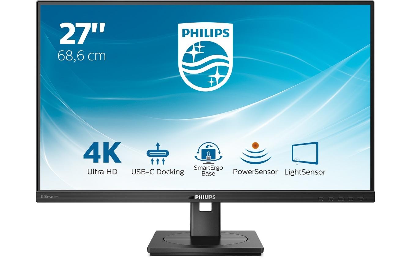 1126799 - Mediatech Philips 279P1/00 27, 3840 x 2160, IPS IPS, DP, HDMI, USB-C, 4 ms, Lautsprecher kaufen Schweiz | Mediatech.ch