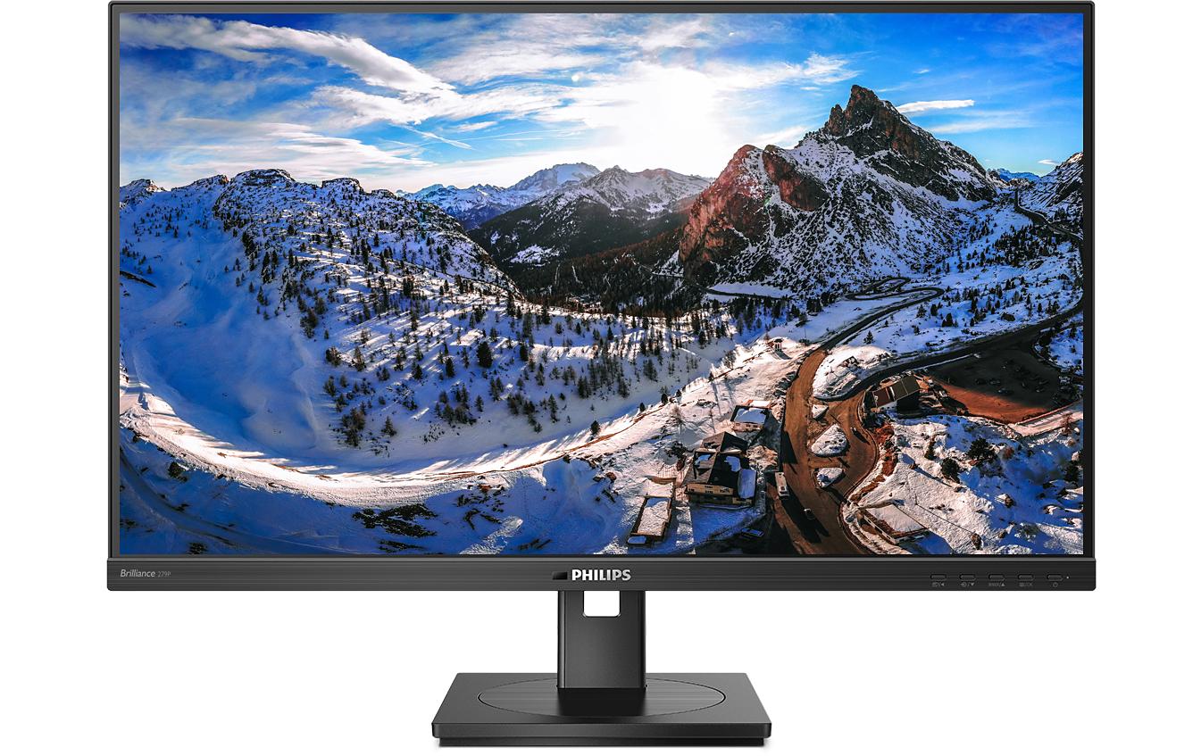 1126799_1 - Mediatech Philips 279P1/00 27, 3840 x 2160, IPS IPS, DP, HDMI, USB-C, 4 ms, Lautsprecher