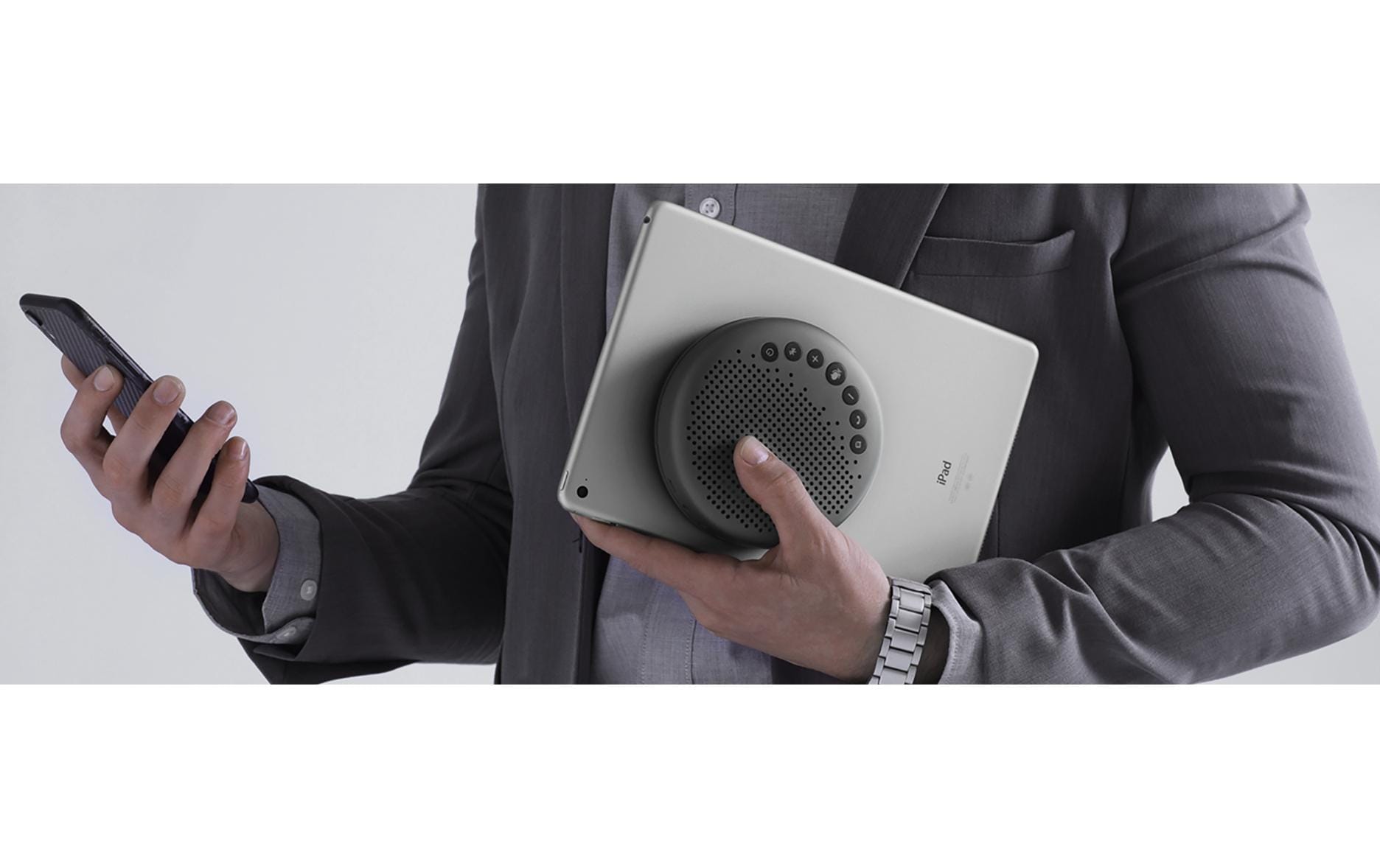 1127235_1 - Mediatech eMeet Luna USB Speakerphone USB, Bluetooth, Akku