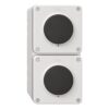 1128745 - Mediatech Feller NEVO NAP Kombination Gr. I-I 2x Schalter S3, weiss