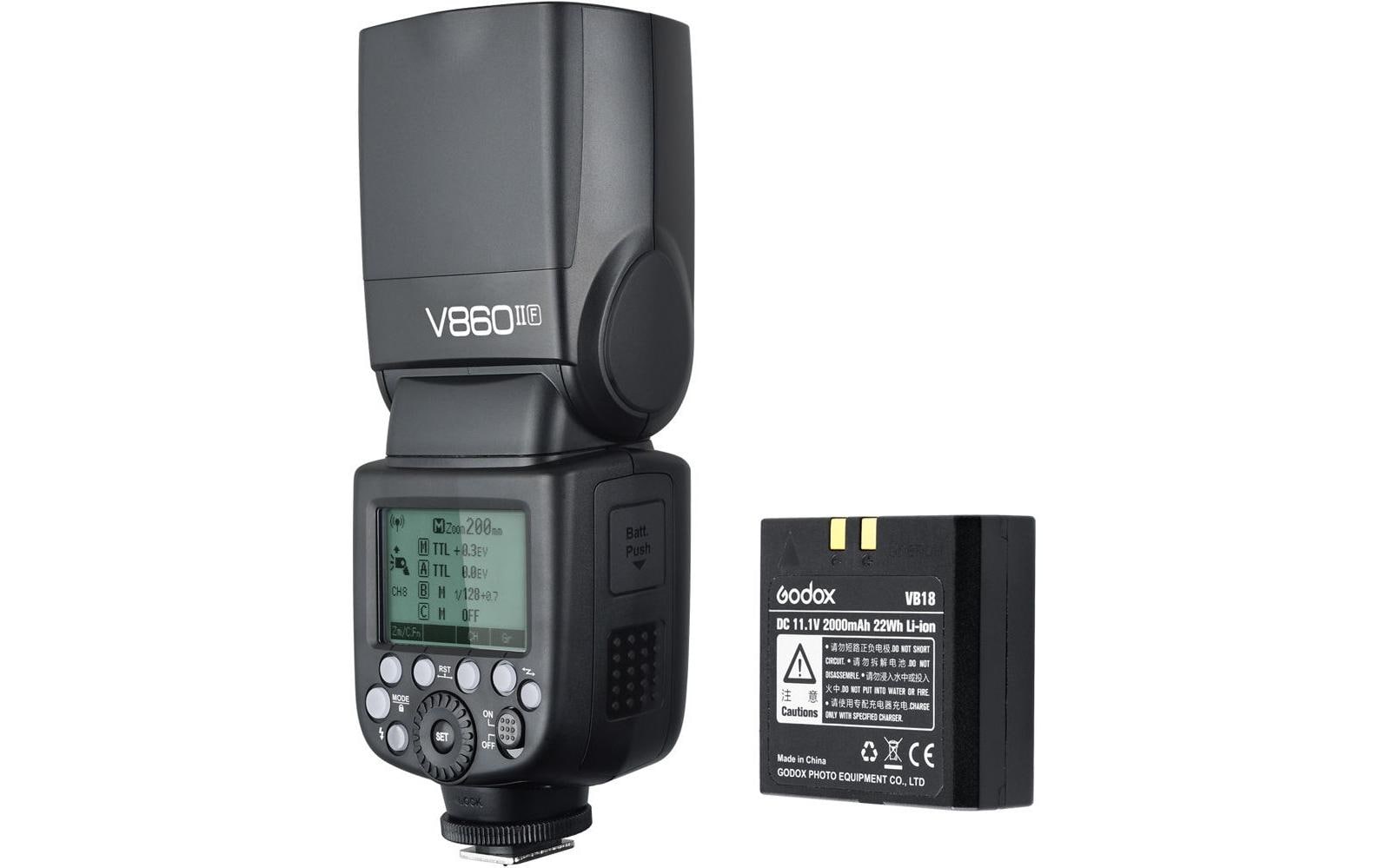 1130291 - Mediatech GodoxV860II Ving, Blitz TTL Akku Olym/ Pana kaufen Schweiz | Mediatech.ch