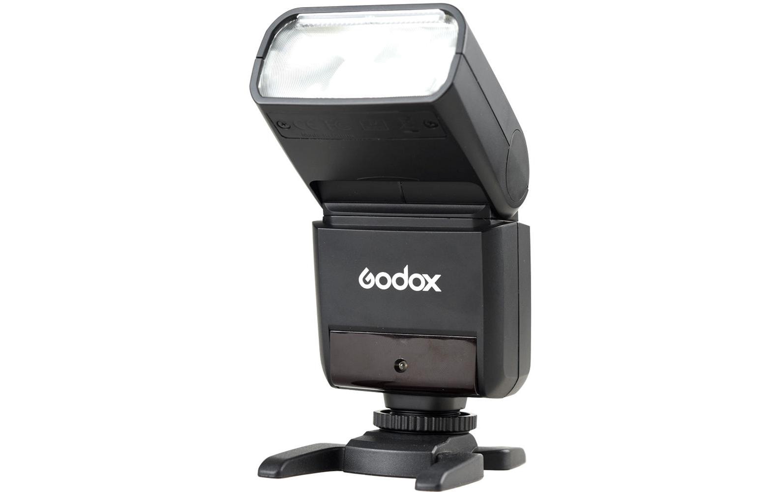 1130306_1 - Mediatech Godox TT350N, Nikon TTL Systemblitzgerät mit Ni MH Akku