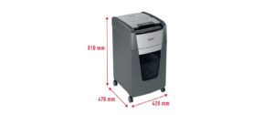 Rexel Aktenvernichter Optimum Autofeed+300M 2x15mm Partikelschnitt