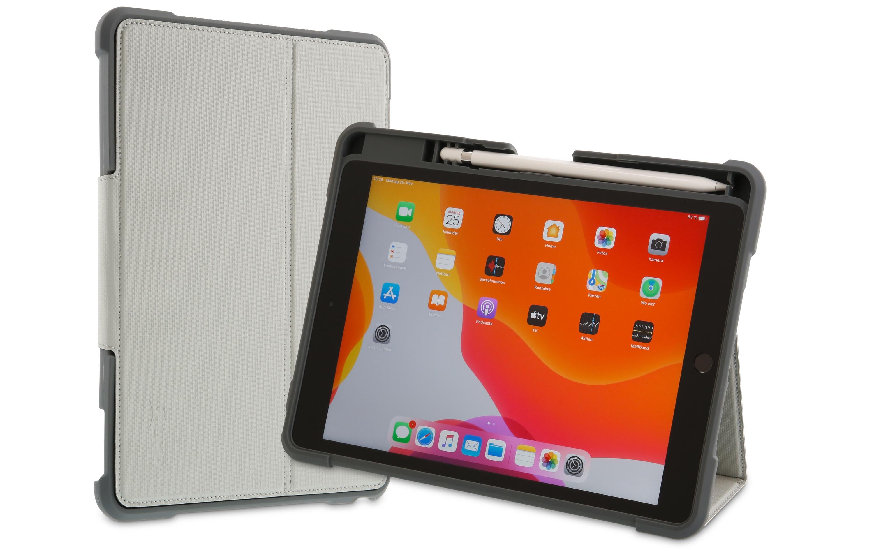 1132113_1 - Mediatech LMP ArmorCase,grau für iPad 10.2, (2019/20), 7./8. Gen