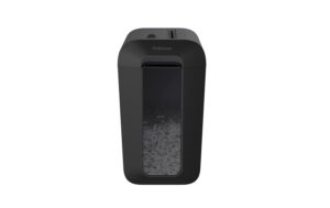 1133356 - Mediatech Fellowes Aktenvernichter LX65 schwarz 10 Blatt, 22 Liter, Microschnitt kaufen Schweiz | Mediatech.ch