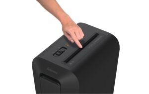 1133356_1 - Mediatech Fellowes Aktenvernichter LX65 schwarz 10 Blatt, 22 Liter, Microschnitt