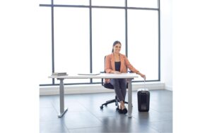 1133356_4 - Mediatech Fellowes Aktenvernichter LX65 schwarz 10 Blatt, 22 Liter, Microschnitt