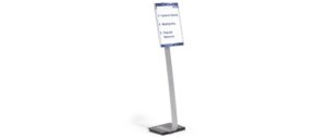 Durable Bodenständer Info Sign A3 Inkl. Montageset und Aufbauanleitung kaufen Schweiz | Mediatech.ch