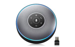 eMeet OfficeCore M2 USB Speakerphone, Grey USB, Bluetooth, Akku