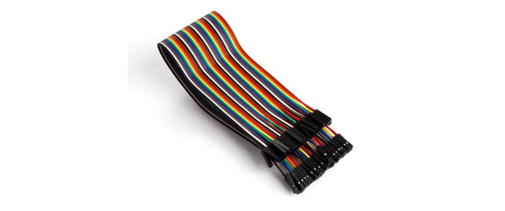 1138699 - Mediatech Whadda 40 PINS 30 CM F/F JUMPER WIRE (FLAT CABLE) kaufen Schweiz | Mediatech.ch